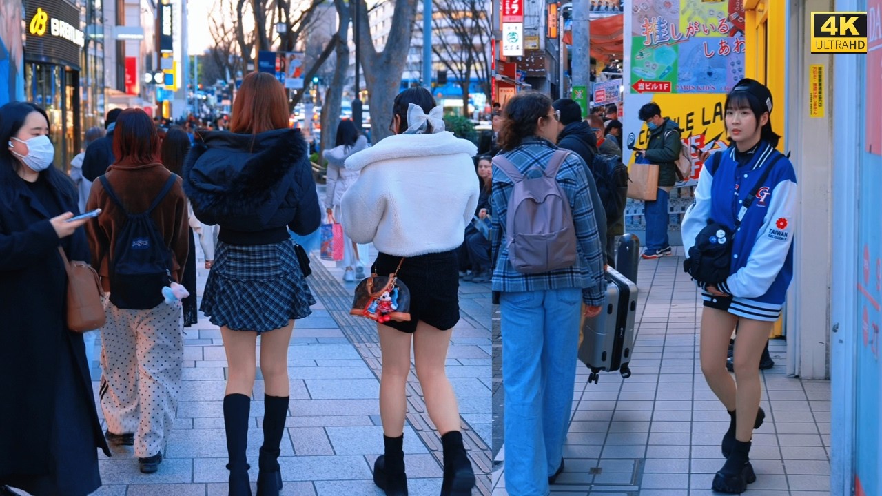 4K HDR Japan travel 2026 | Walk in Harajuku（原宿）Tokyo Japan | City ambience Nature for relaxing