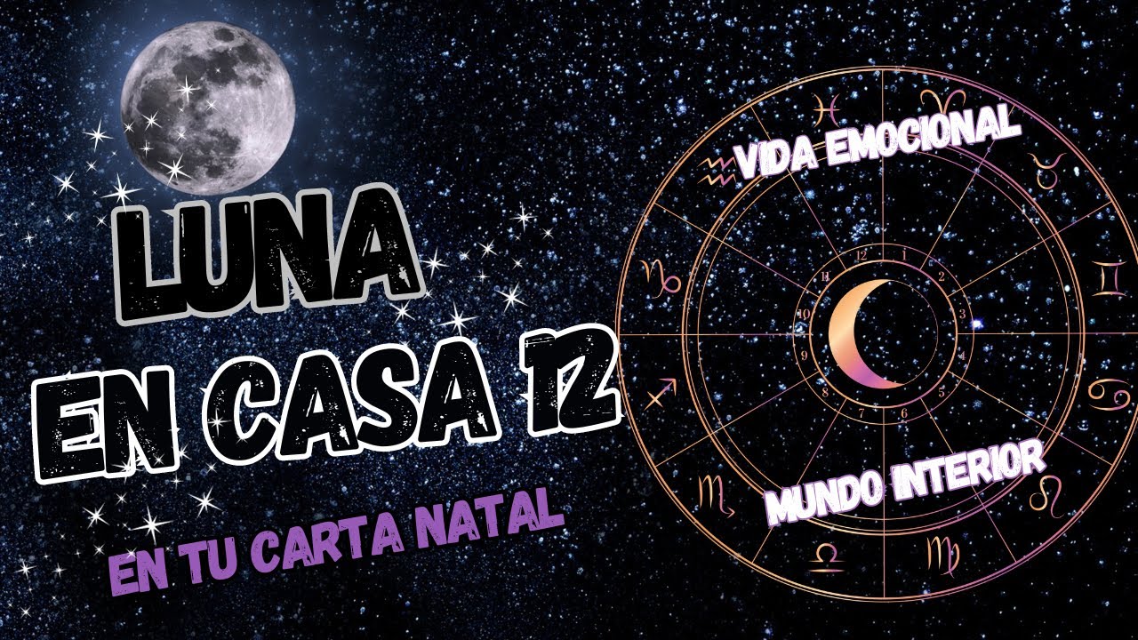 💜Luna en Casa 12 en tu Carta Natal💜#luna #casasastrologicas #astrologytips #astrologyposts #astro