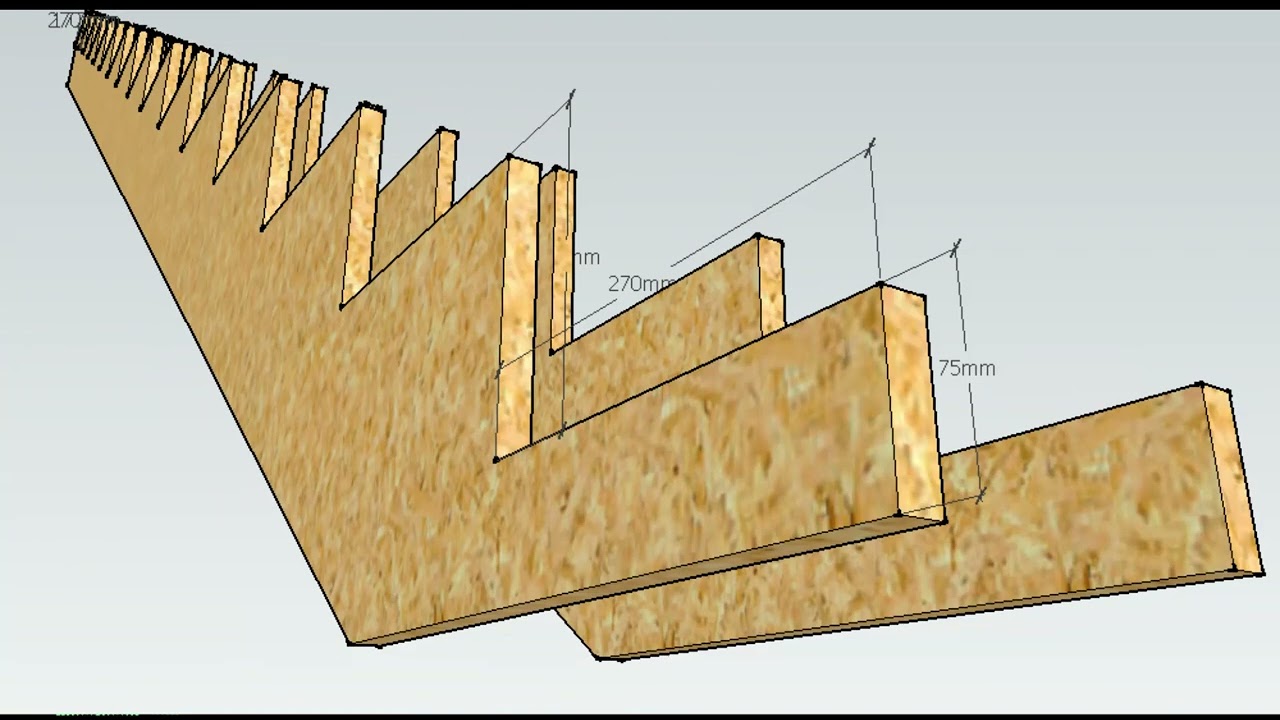 Como fazer forma de ESCADA VAZADA PROGETO 3D