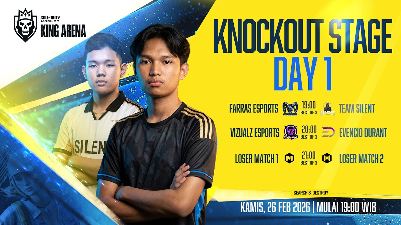 CODM King Arena 2026 | Quarter Final Day 1 | Garena Call of Duty®: Mobile