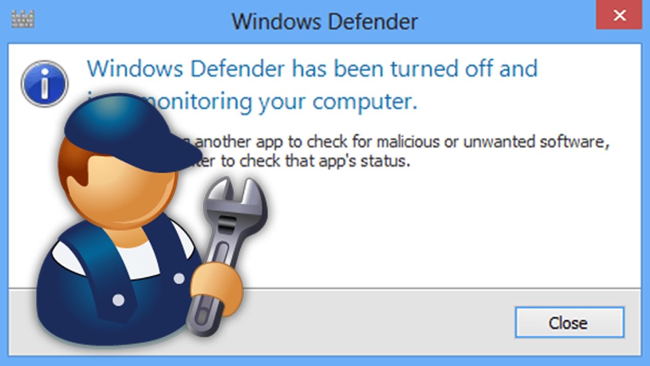 Как включить Защитник Windows в Windows 8 / 8.1
