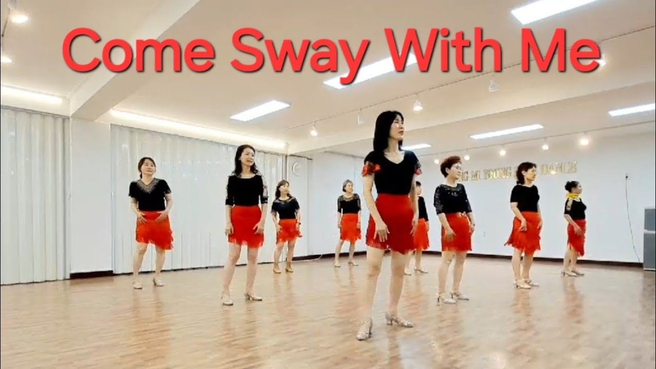 Come Sway With Me Line Dance#정미영의라인댄스#화곡역3번출구#강서구라인댄스#영상반#나누리동호회#리뷰클래스#달빛라인동호회