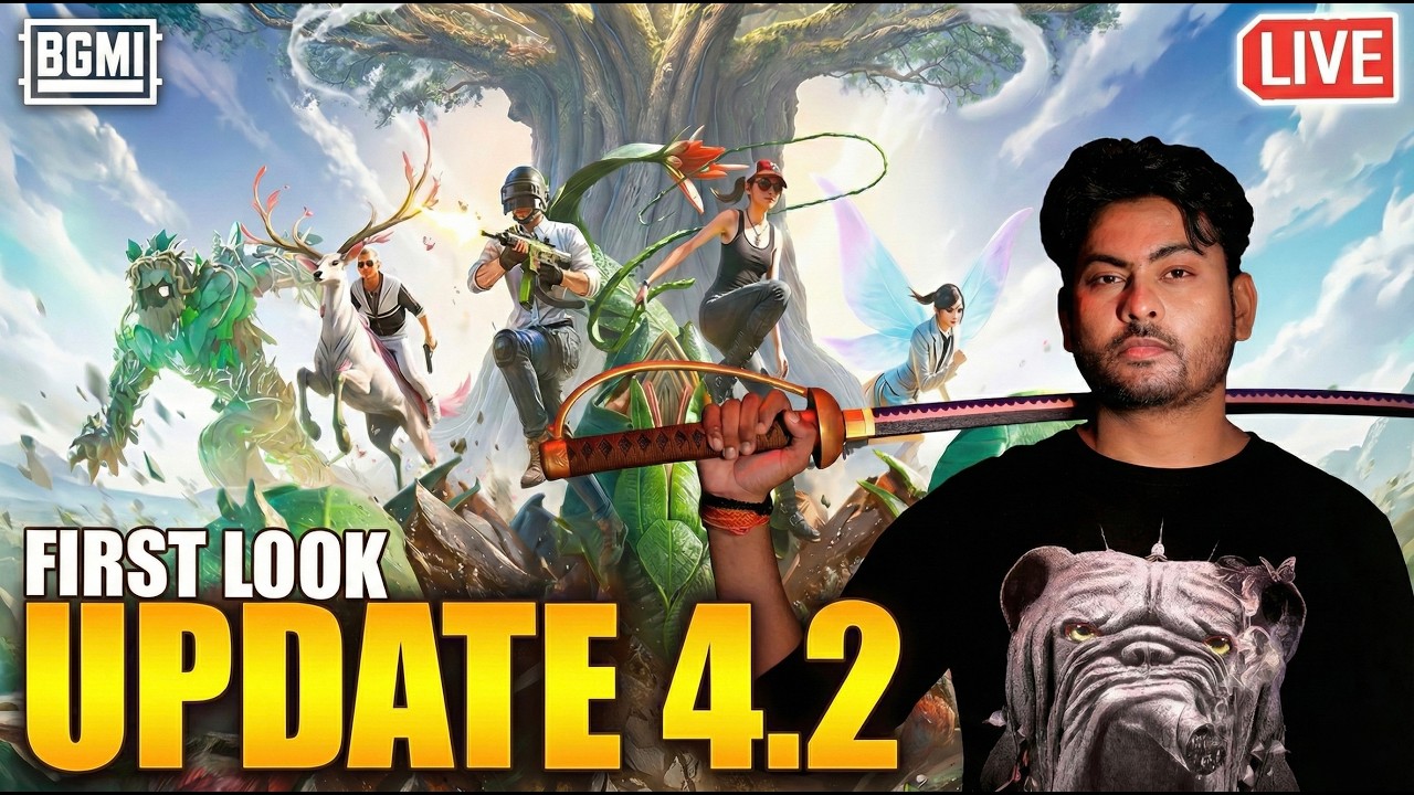 🔴LIVE - NEW JHAD PATTI UPDATE - BGMI 4.2 #shortslive #pubgmobile