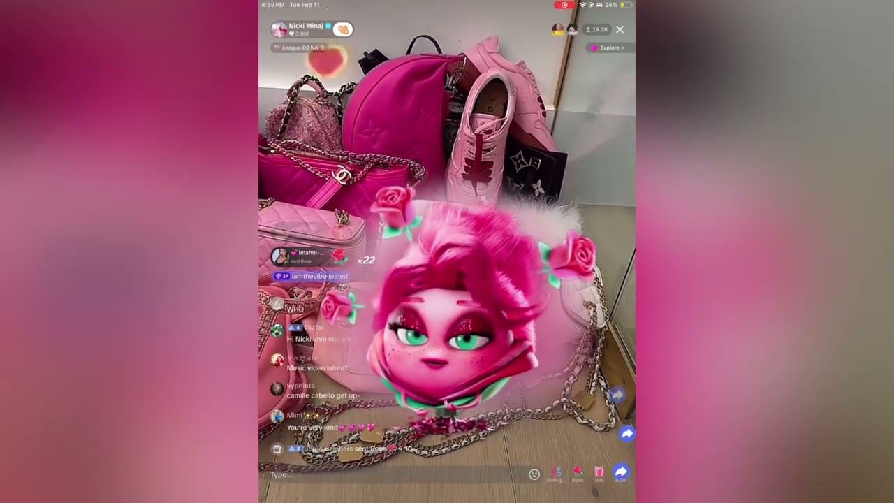 Nicki Minaj - TikTok Live (February 11, 2025)