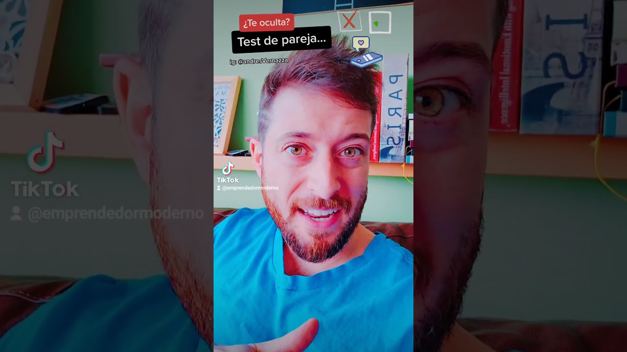 ¿TE OCULTA? TEST DE PAREJA