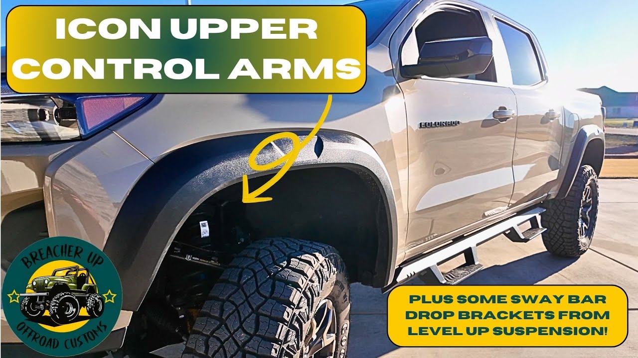 Colorado ZR2 получает новые верхние рычаги от Icon!