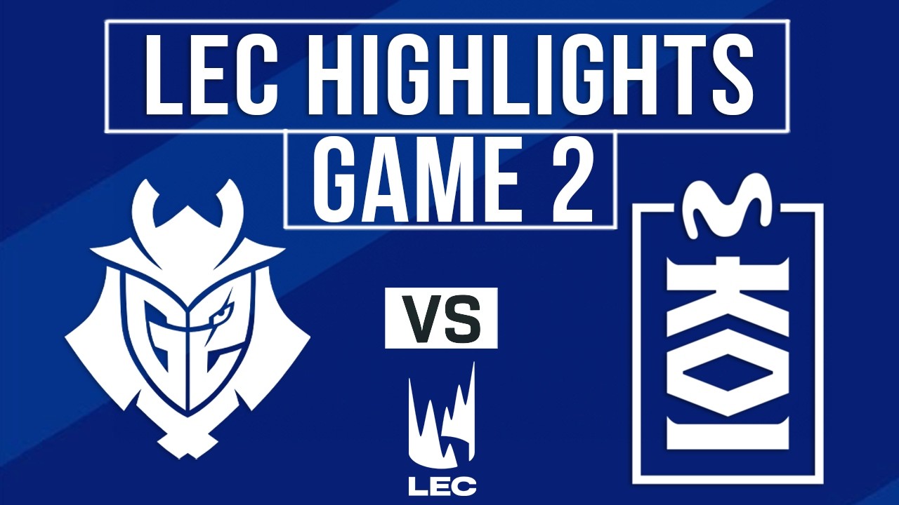 G2 vs MKOI Highlights Game 2 | LEC 2026 Playoffs | G2 Esports vs Movistar KOI