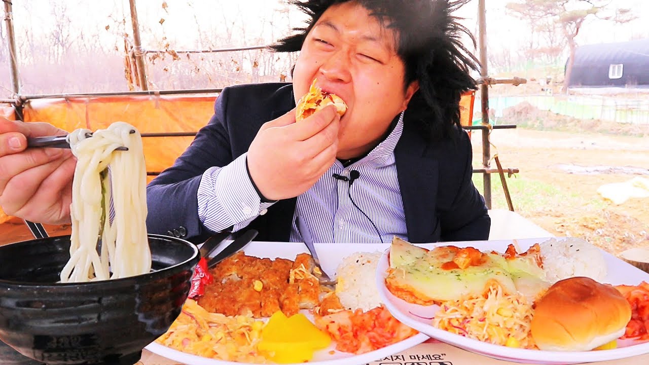[도깨비] 부자가 먹는 돈까스와 우동