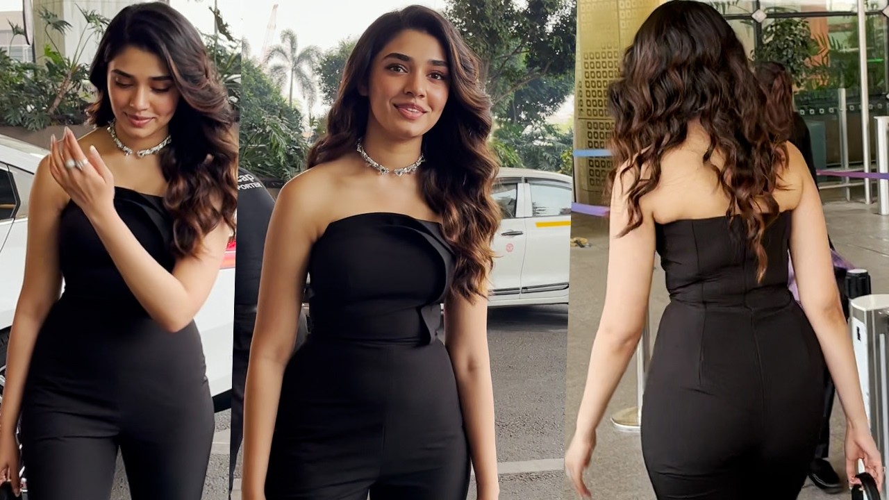 Actress Krithi Shetty Spotted At Airport | MS shorts MS Bollywood