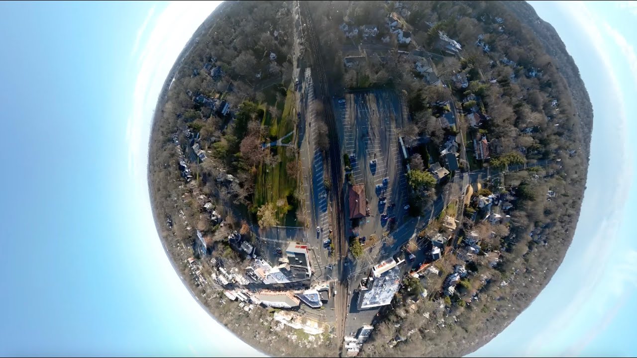 Съемка астероида - DJI Mini 3 Pro