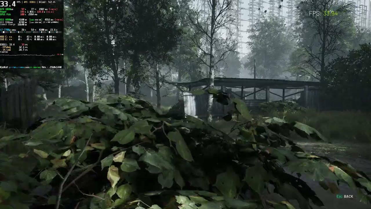 Chernobylite Enhanced Edition PC 2022 Free Update | GTX 1060 Benchmark Test