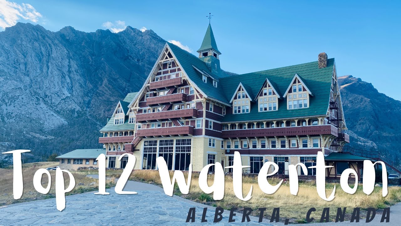 12 Things in Waterton Lakes National Park  # Waterton_National_Park #srilankatravelvlog #alberta