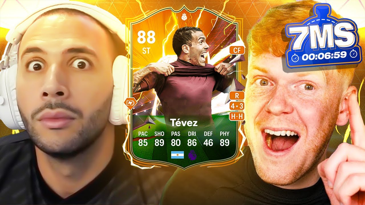 CRAZY HERO TEVEZ! 7 MINUTE SQUADS! EAFC 24 ULTIMATE TEAM