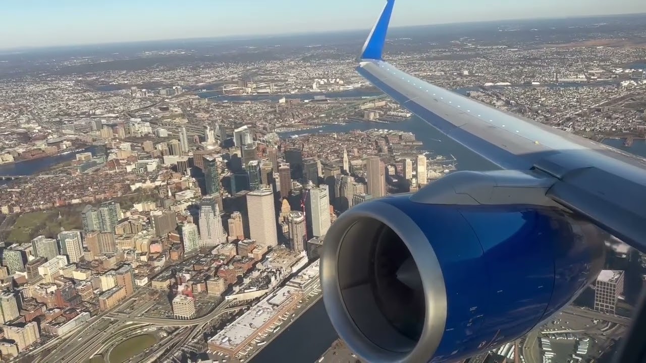 United Airlines 757-200 Startup + Powerful Takeoff from Boston!