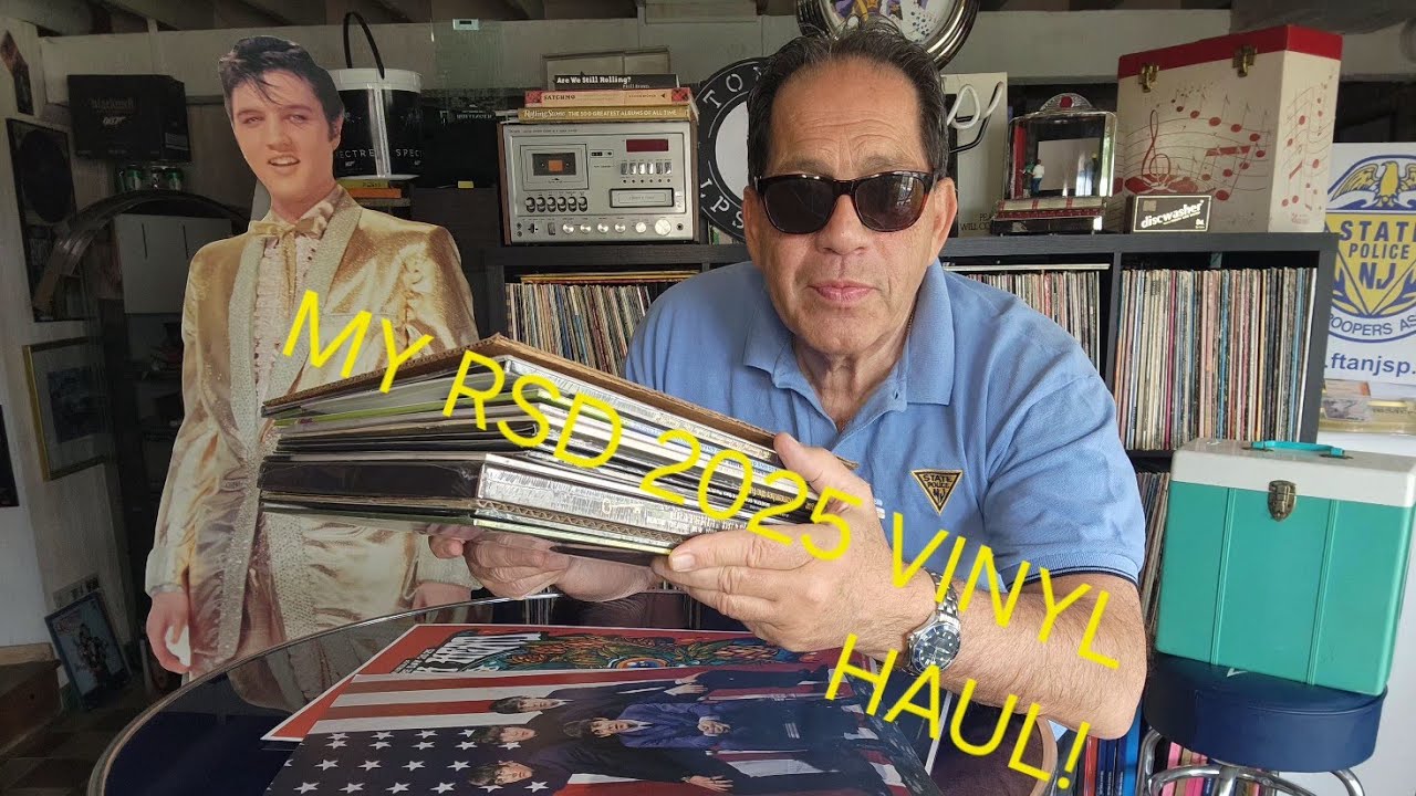 MY 2025 'RECORD STORE DAY' HAUL from 'SPIN ME ROUND' & WHY I HATE AND LOVE RSD!
