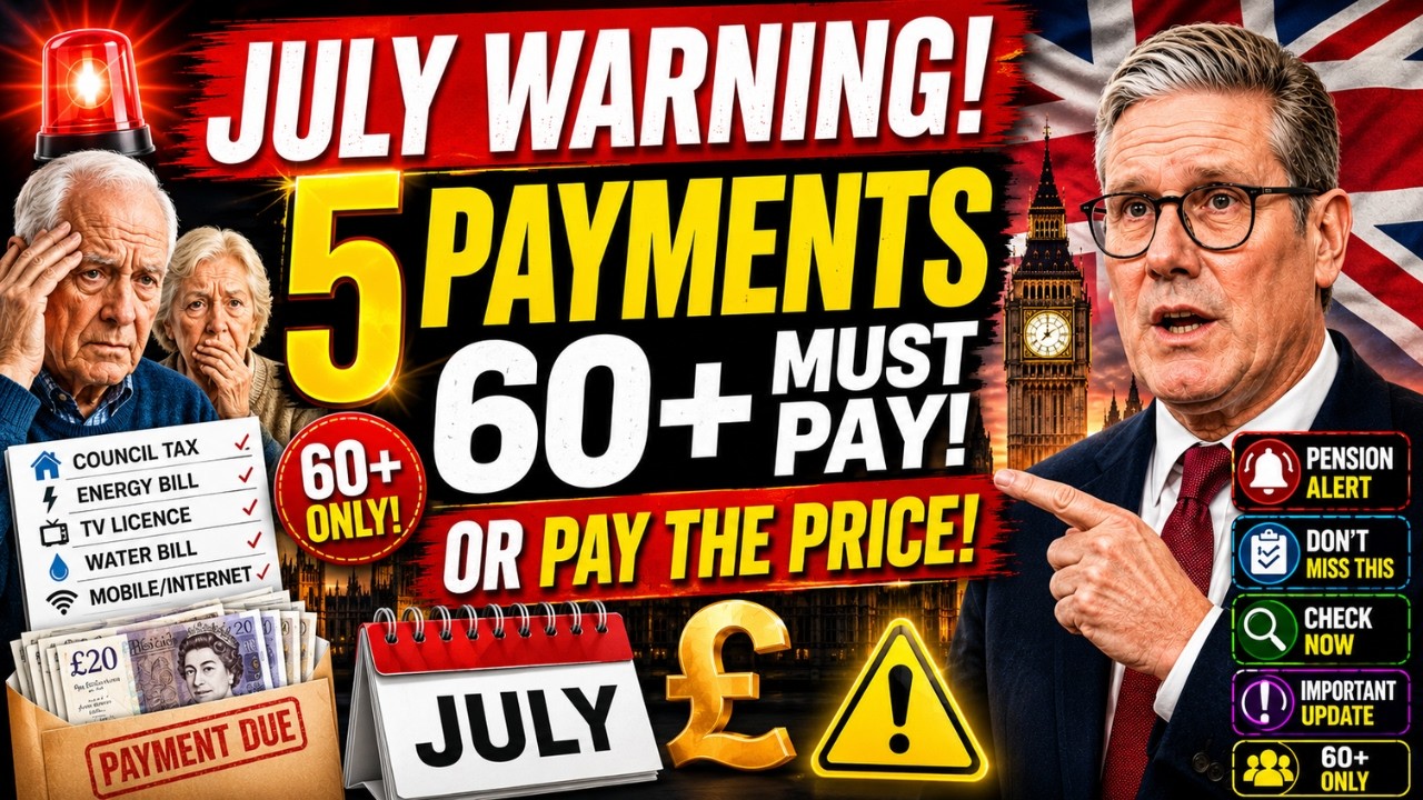 Every UK Pensioner 60+ Should Watch This! 5 July Payments Explained
