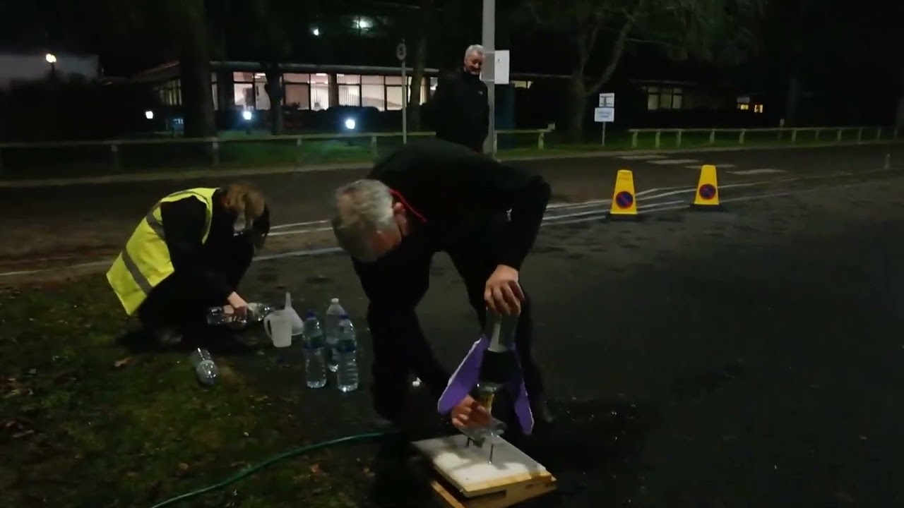 Water Powered Rocket STEAM Club Bloodhound Education Centre