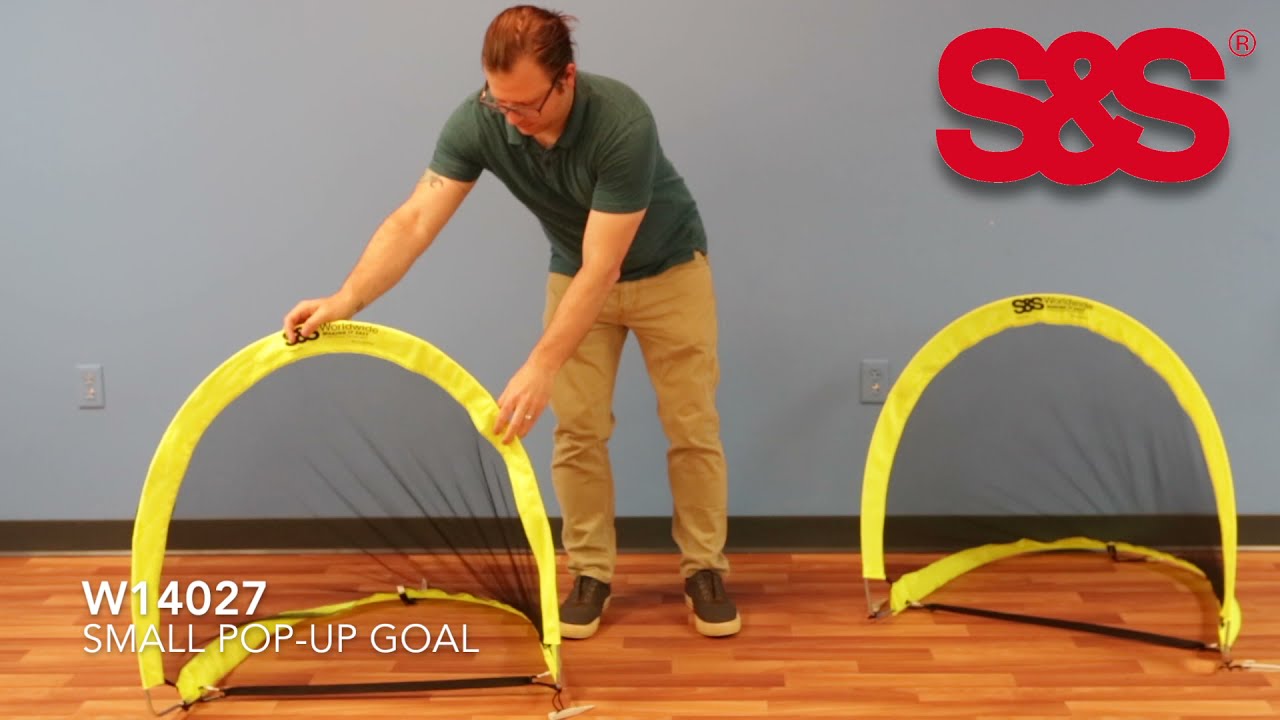 Pop-Up Soccer Goals