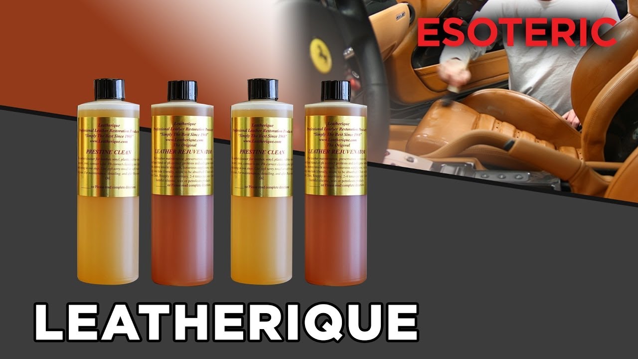 How to Use Leatherique - Leather Care - ESOTERIC Car Care