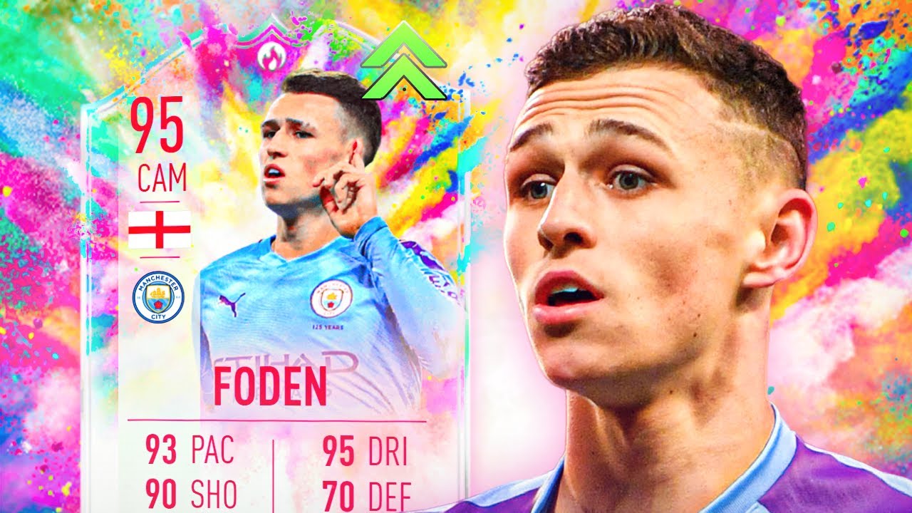 +3 UPGRADE! 🥳 95 SUMMER HEAT FODEN PLAYER REVIEW! - FIFA 20 Ultimate Team