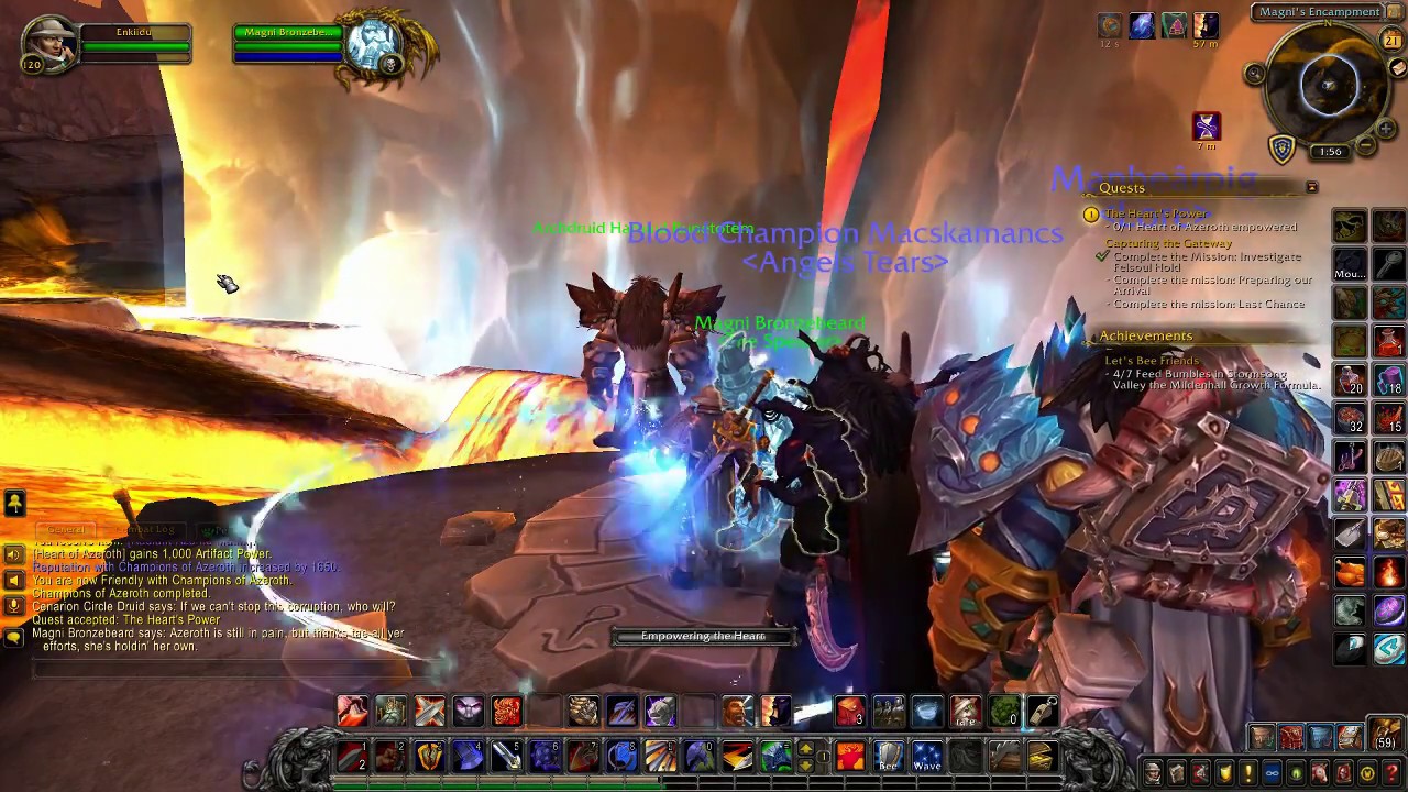 Heart of Azeroth Item Levels
