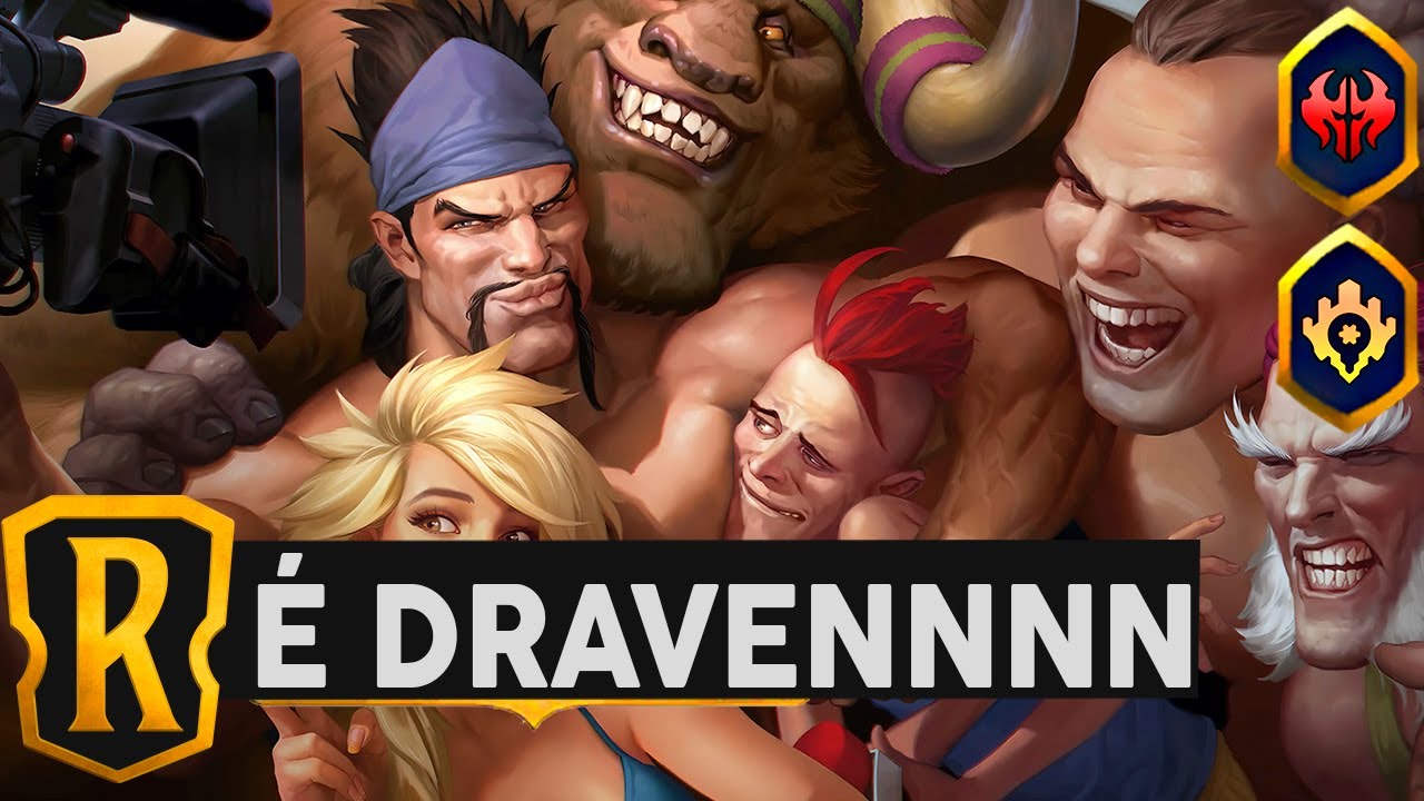 DRAVEN VOLTOU COM TUDO - PERFEITO!! | DESCARTE BURN DECK | LEGENDS OF RUNETERRA