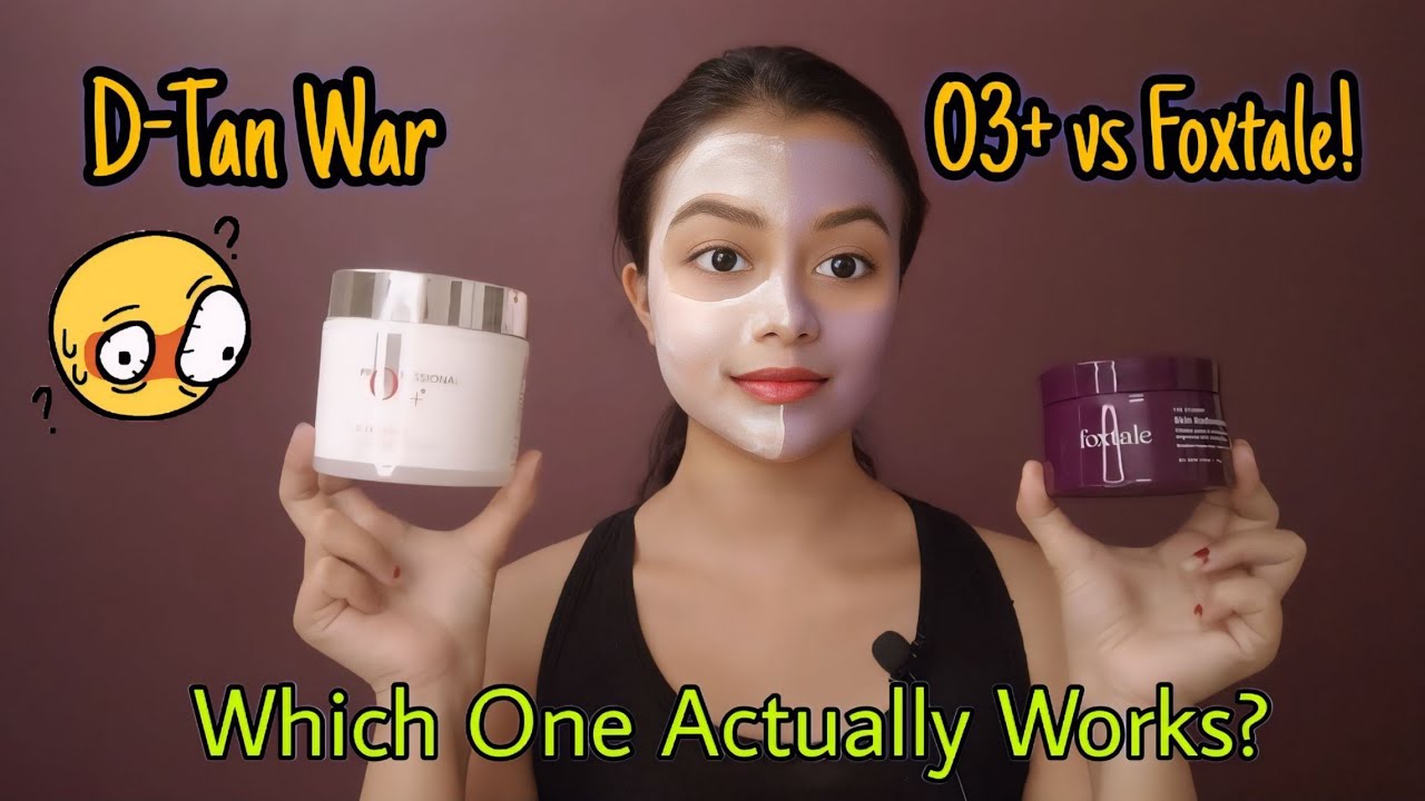 Best facepack for Glowing, Tan-Free Skin! Foxtale Clay Mask or O3+ D-Tan?