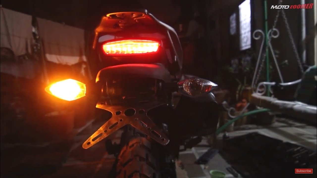 INSTALLED TAIL TIDY ON XPULSE 200!