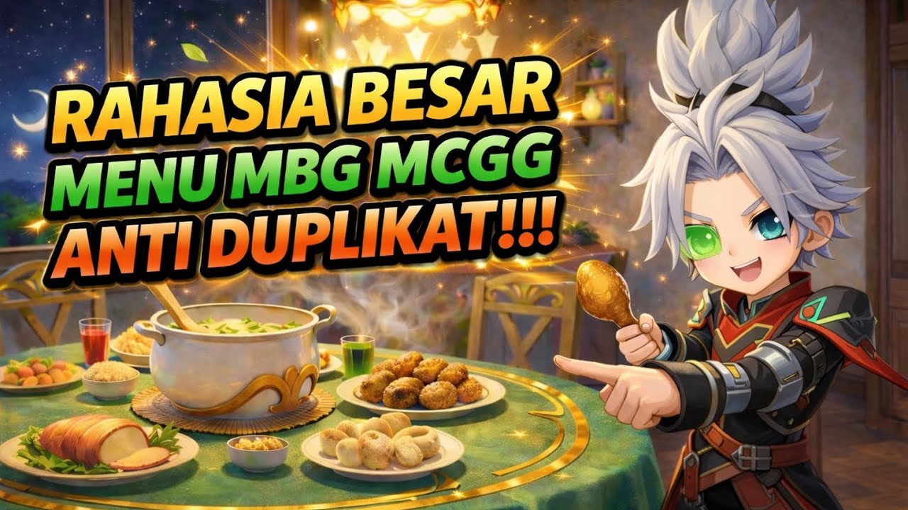 INI DIA 30 RESEP KOLEKSI HIDANGAN DI DAPUR GOLDEN MONTH MCGG‼️ DIJAMIN ANTI DUPLIKAT‼️🔥 #MCreator