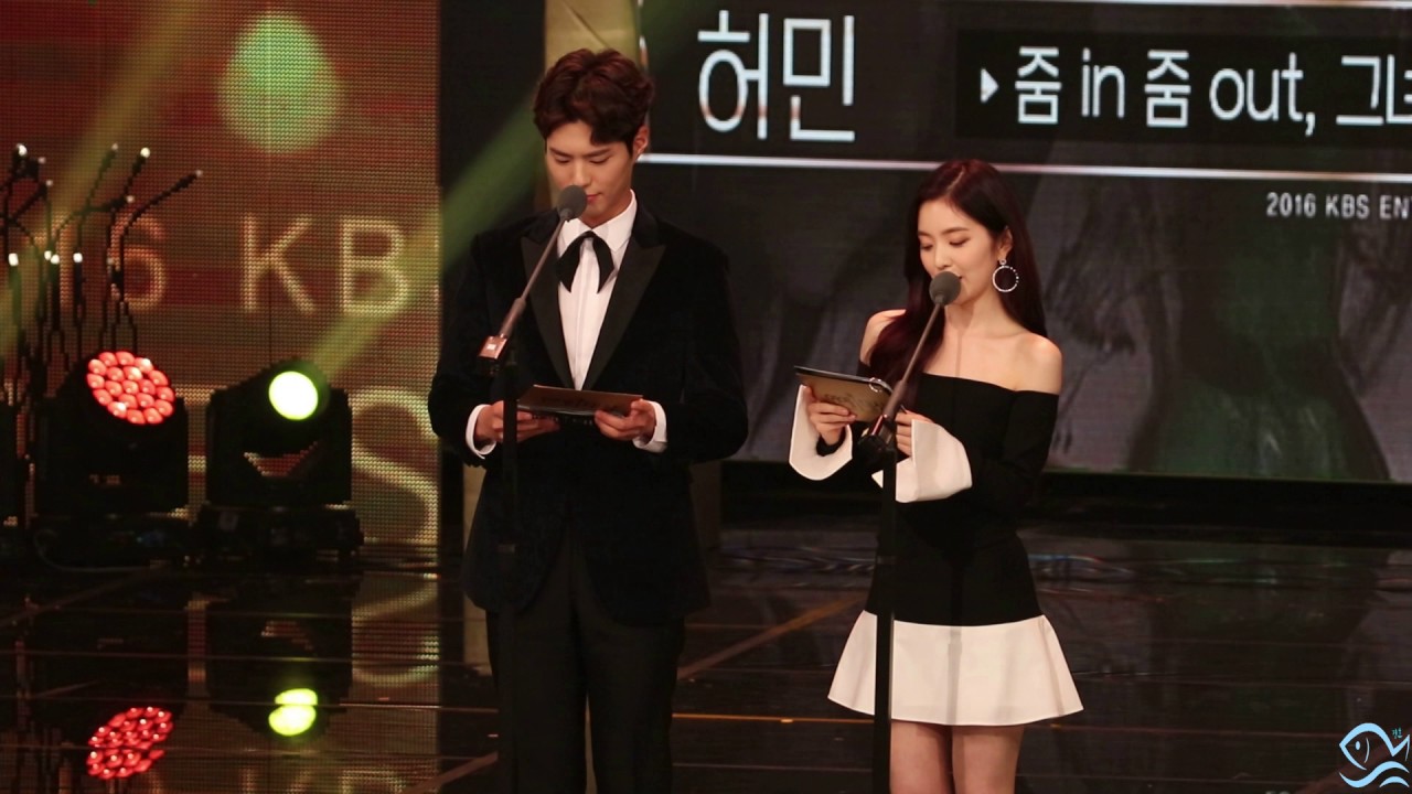 161224 KBS연예대상 시상 박보검, 레드벨벳 (Red velvet) 아이린 직캠