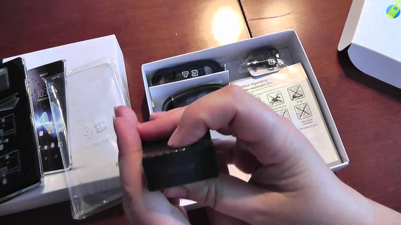 unboxing pl SONY XPERIA V LT25i White rozpakowanie po polsku