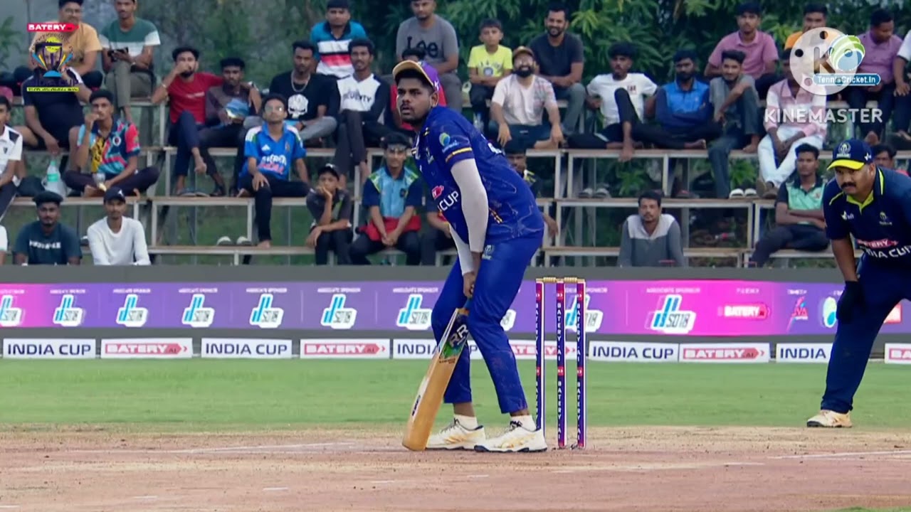 Raj Paswan batting at INDIA CUP 2025