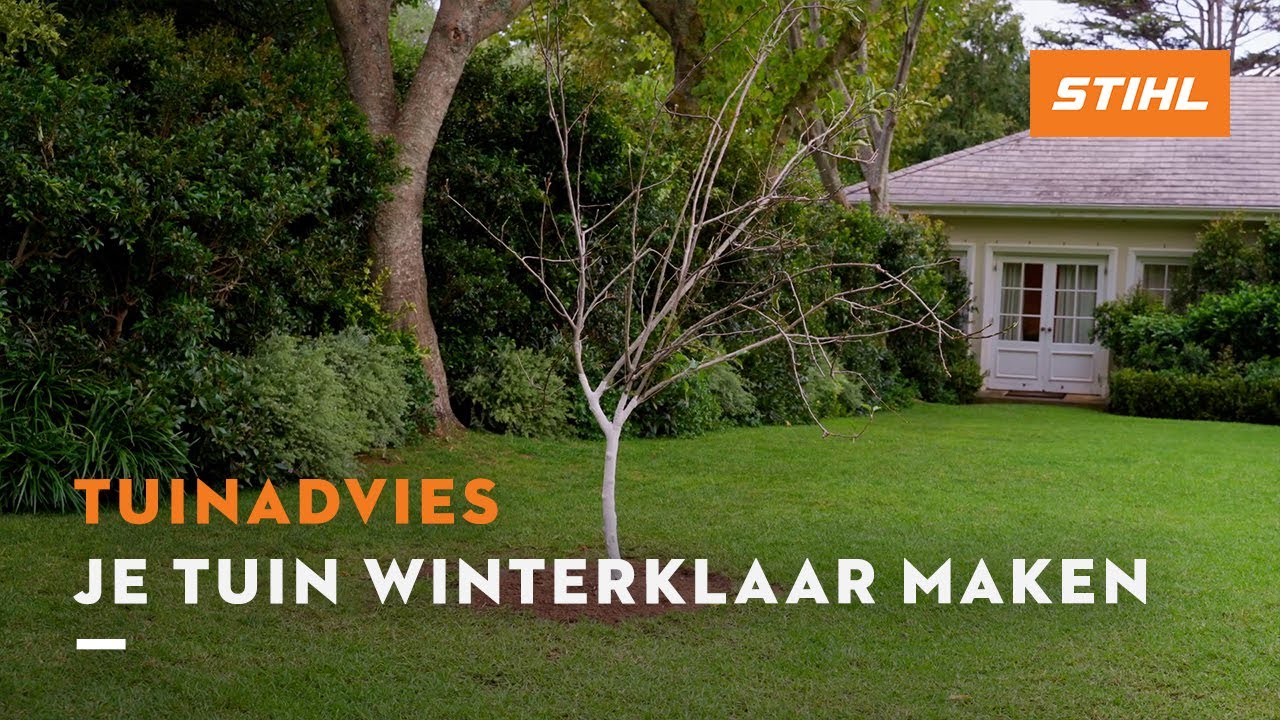 Je tuin winterklaar maken - STIHL Tuintips