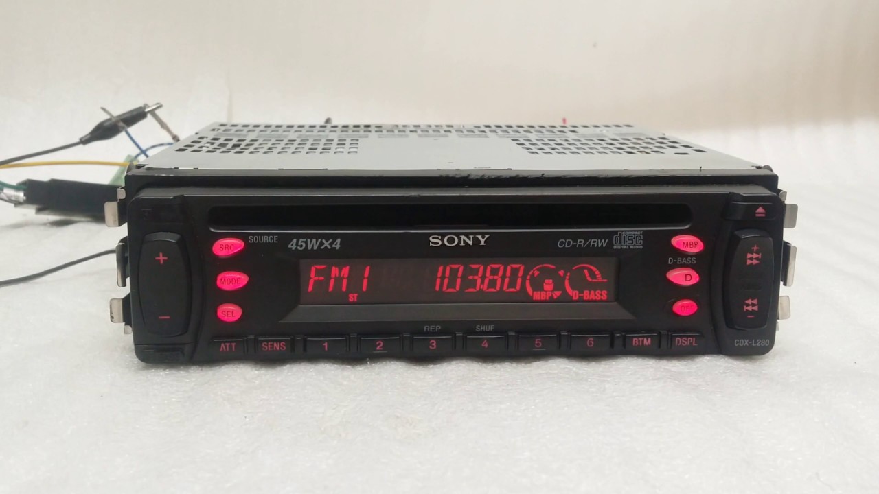 Sony cdx l280