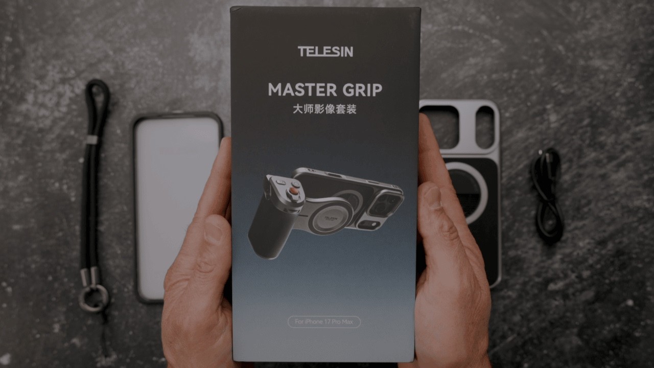 Обзор TELESIN Master Grip | Комплект для съёмки на iPhone 17 Pro Max