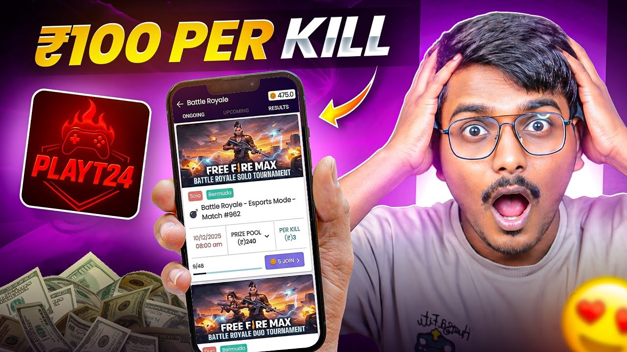 Top 3 Only Free💰 Tournament Apps 😍 Entry ₹0 💸 Per Kill ₹10🤯 | Best Free Tournament Apps🔥