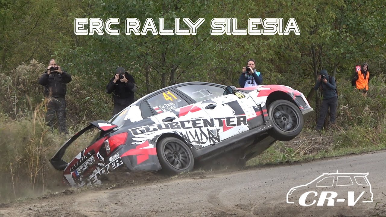 ERC Rally Silesia 2024 - Rajd Slaska 2024 - FLAT OUT & CRASH - CRV