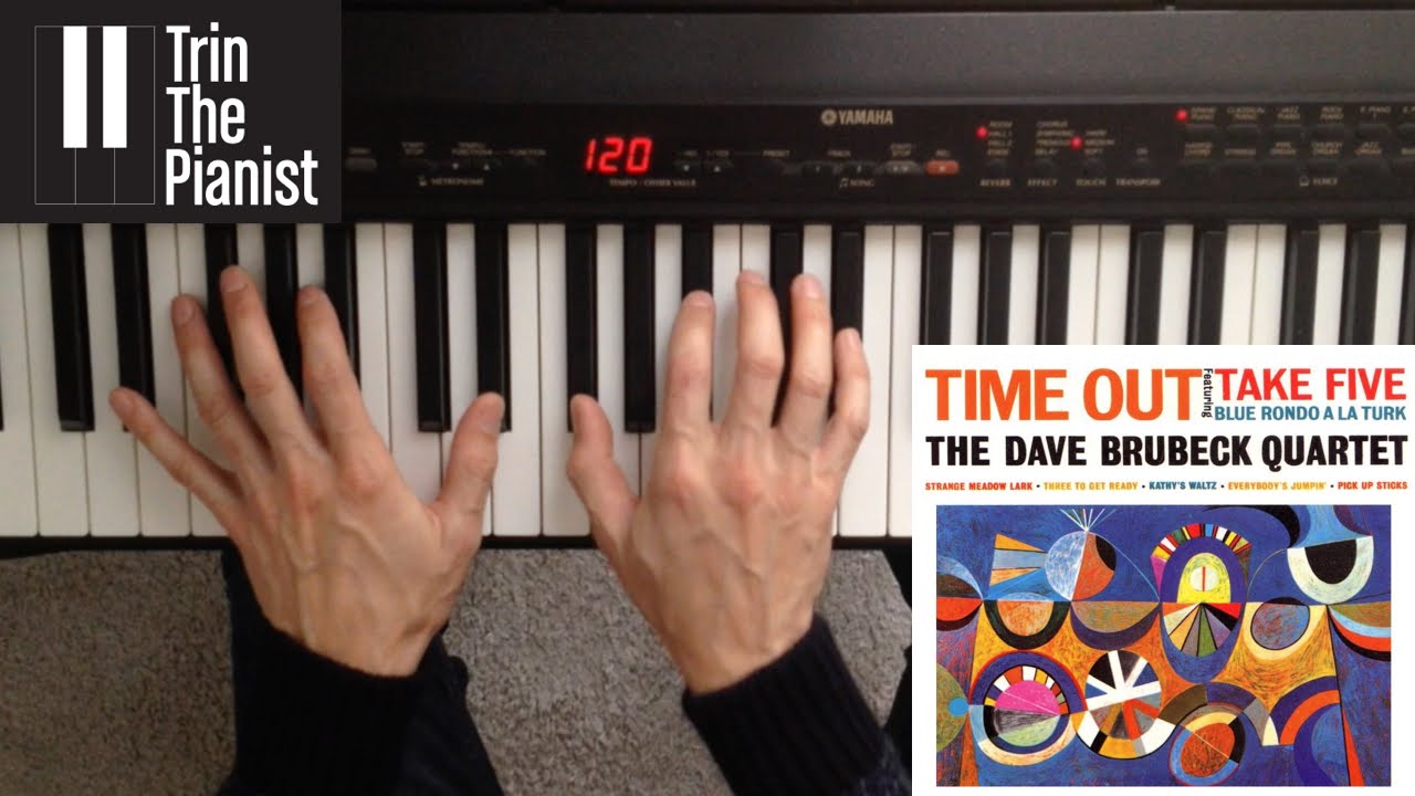 Cómo tocar "Take Five" de Paul Desmond. Tutorial para piano + partitura