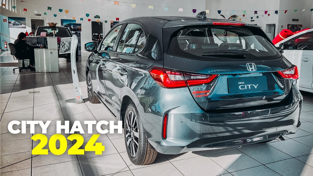O HONDA CITY HATCH 2024 FICOU MAIS COMPLETO AGORA!