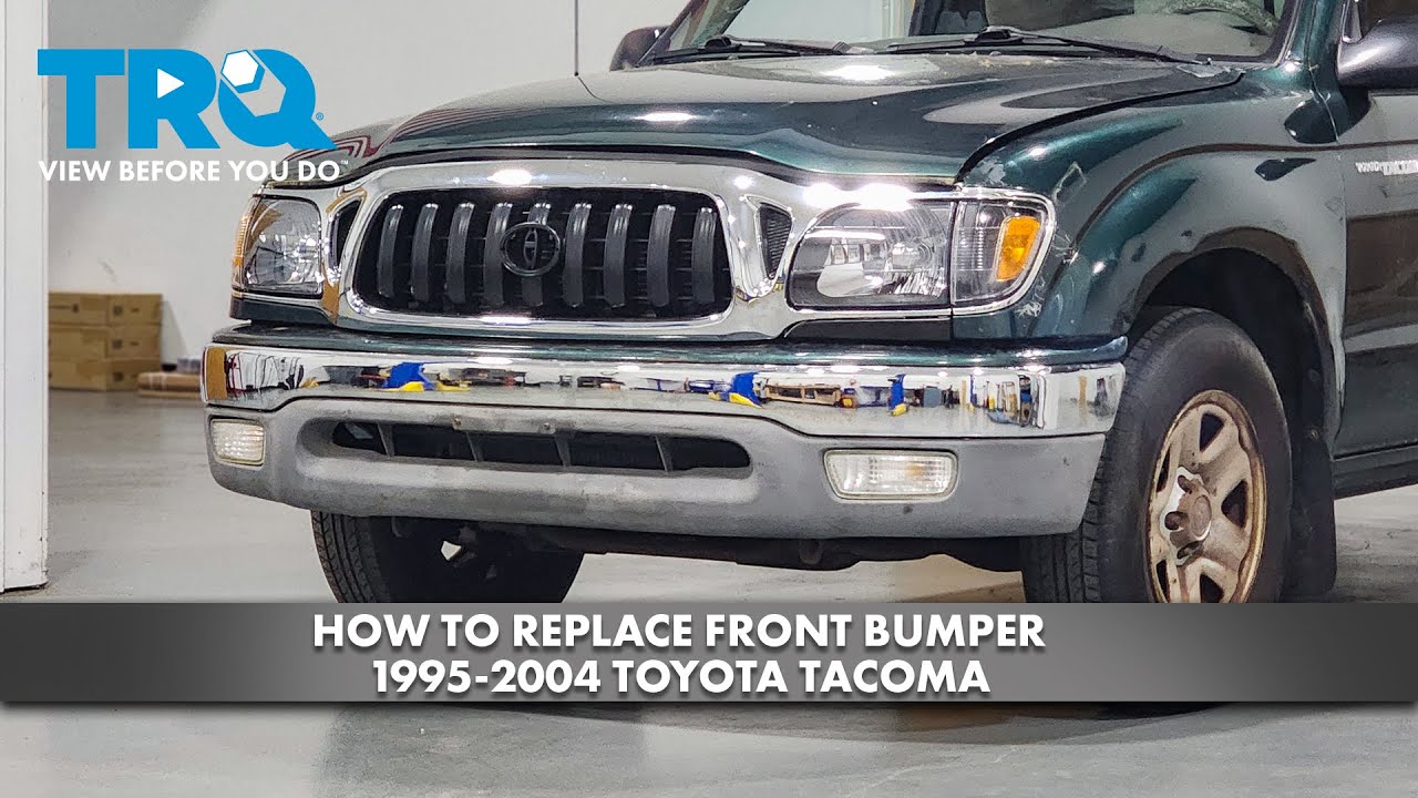 Как заменить передний бампер Toyota Tacoma 1995-2004 годов