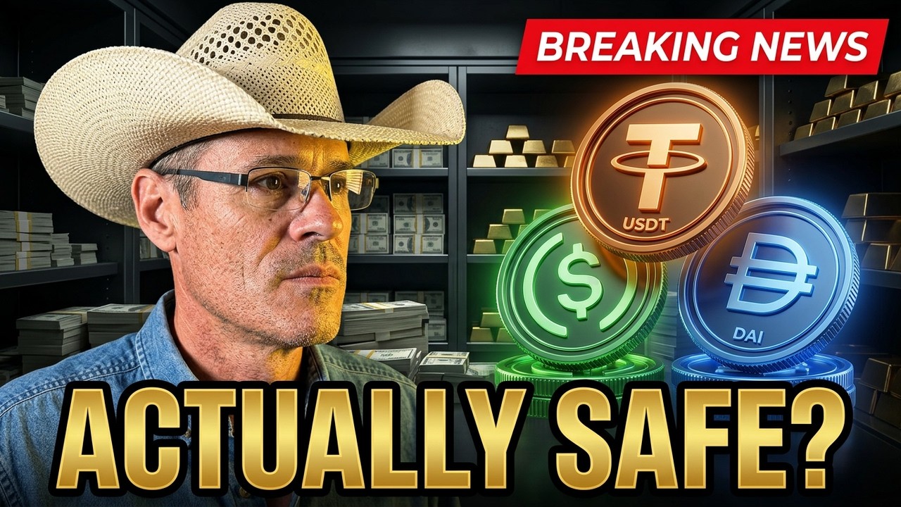 USDT, USDC, DAI.  Which Stablecoin Is ACTUALLY Safe in 2026?