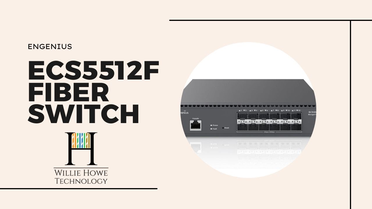 EnGenius ECS5512F 10Gb Switch Overview