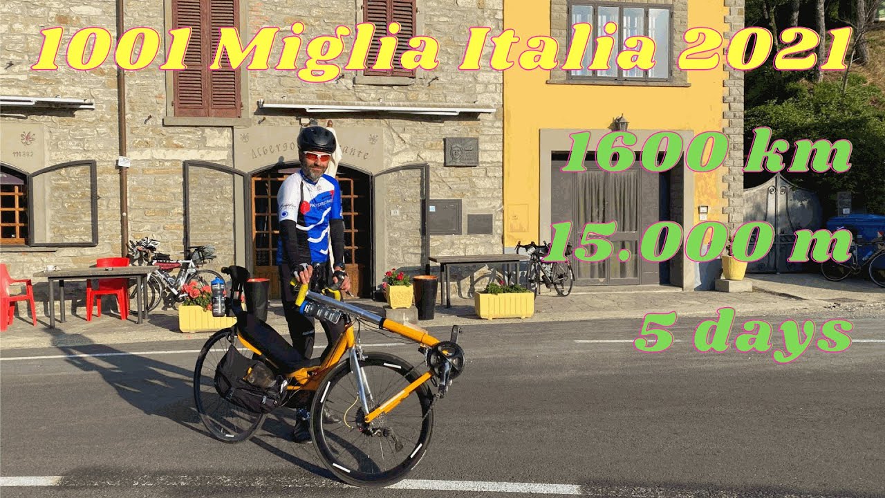 1001 Miglia Italia 2021 on a Cruzbike Vendetta