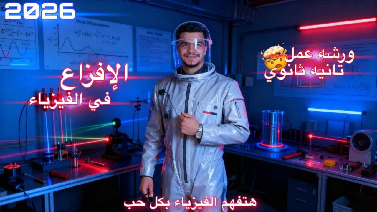 شرح وحل مسائل السرعه...الفصل الثاني (الصف الثاني الثانوي)...فيزياء2026