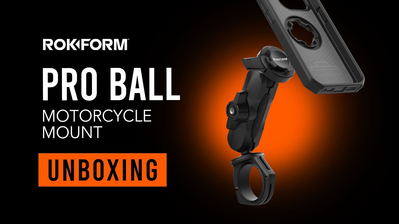 Unboxing: ROKFORM Pro Ball Motorcycle Phone Mount