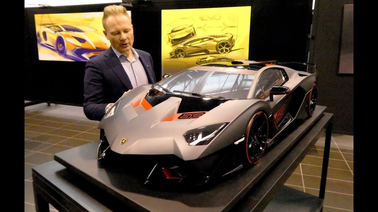Core of Cars interviewing Mitja Borkert, head of design at Lamborghini