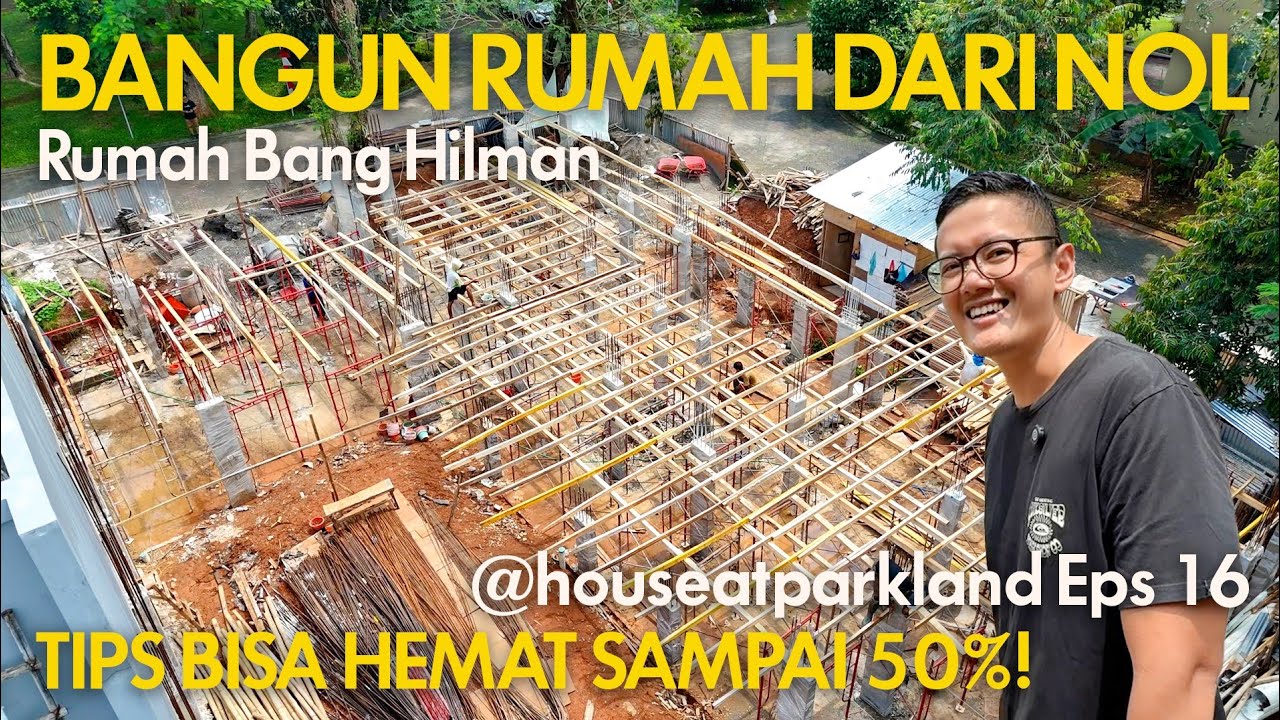 Tips Hemat Bangun Rumah Cepat : Steger dan Persiapan Balok