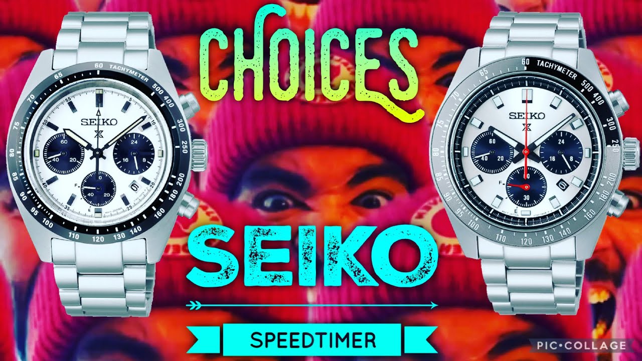 Seiko Speedtimer - Сравнение - Распаковка - СОХРАНИТЕ!