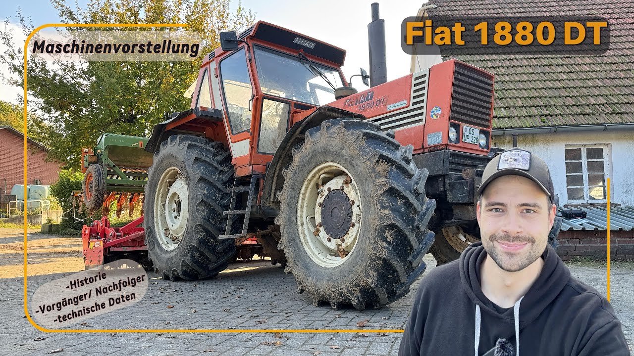 Vorstellung FIAT 1880 DT *inkl. Geschichte und Daten* | tractorbook Vlog #21