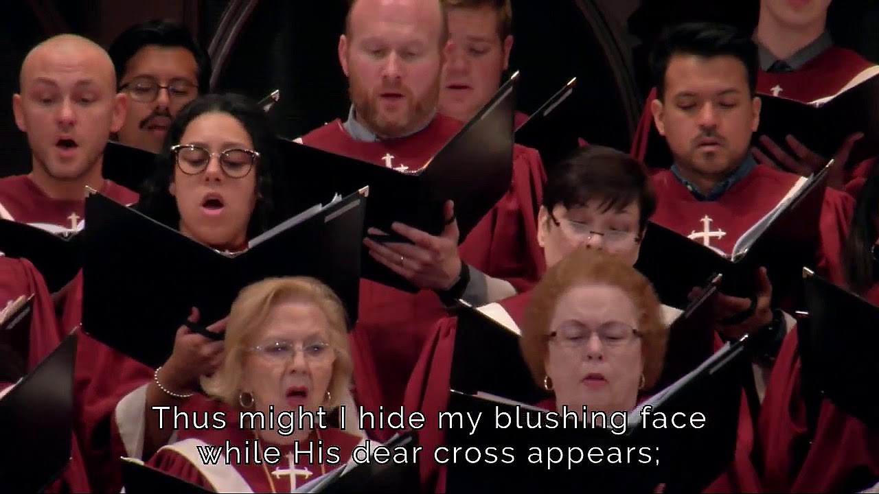 Alas and Did my Savior Bleed (11 am, webstream)